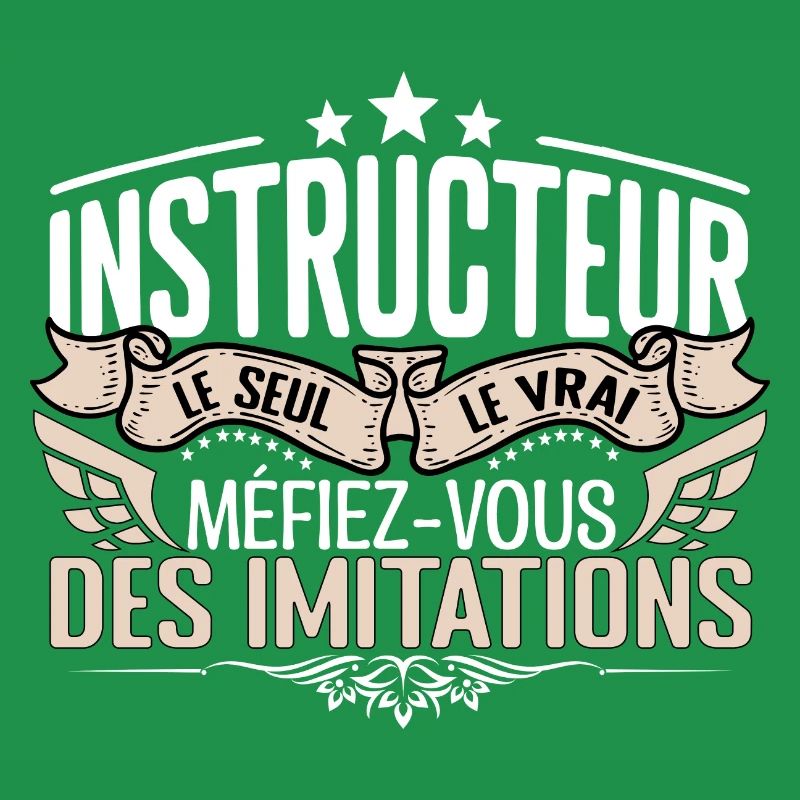 Instructeur le seul Instructeur le vrai Instructeu