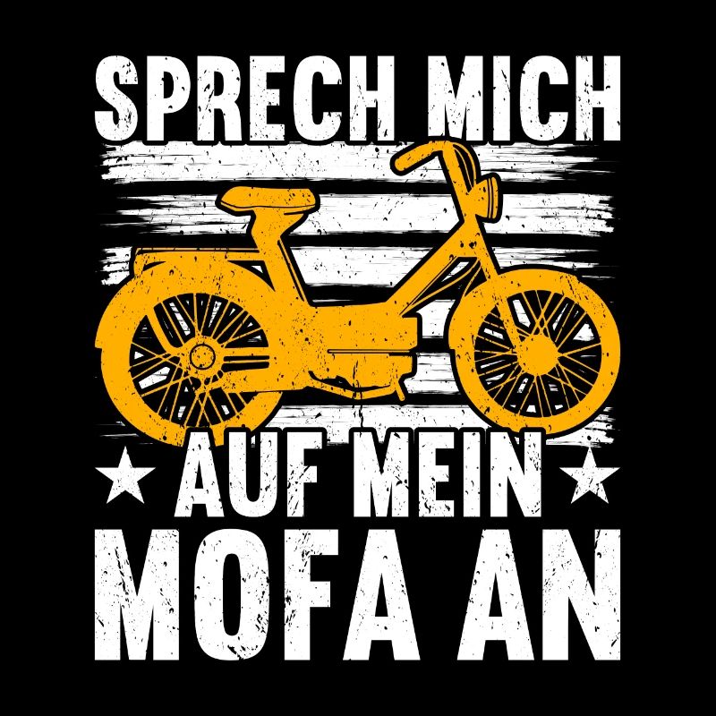 Mofa Mofas Moped Zweirad Mofafahrer Rollerfahrer