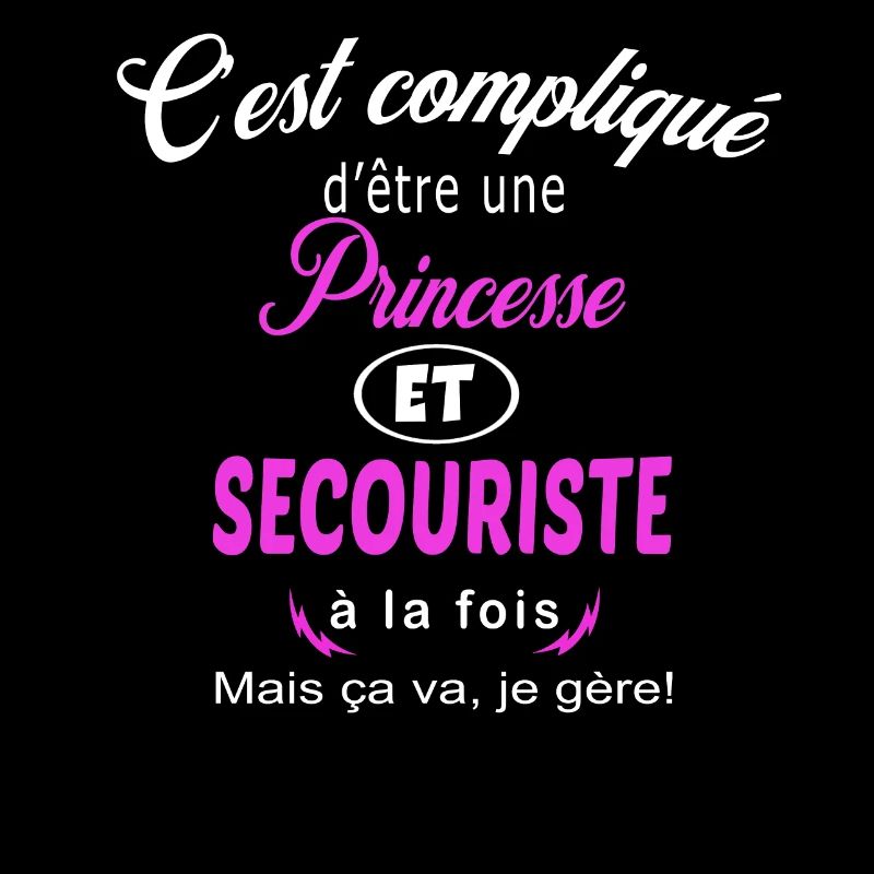 c'est compliqué princesse et secouriste