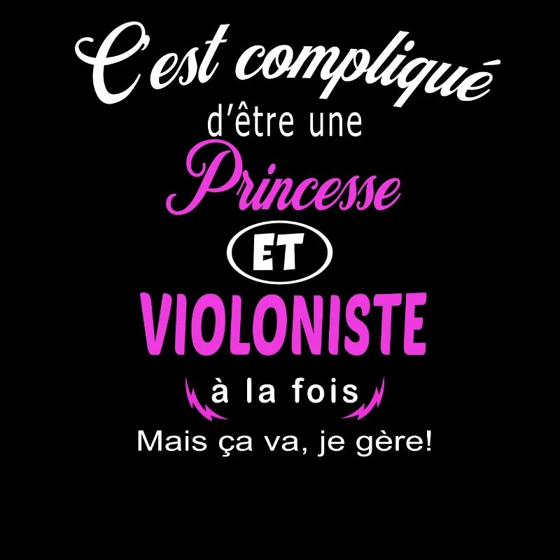 c'est compliqué princesse et violoniste