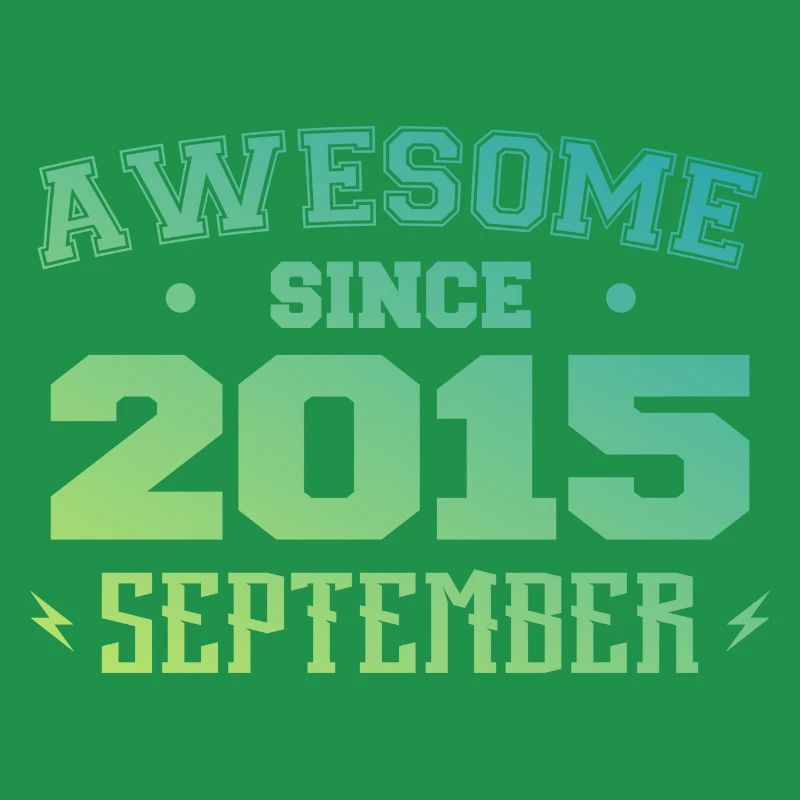 September 2015 Geburtstagsgeschenk September 2015