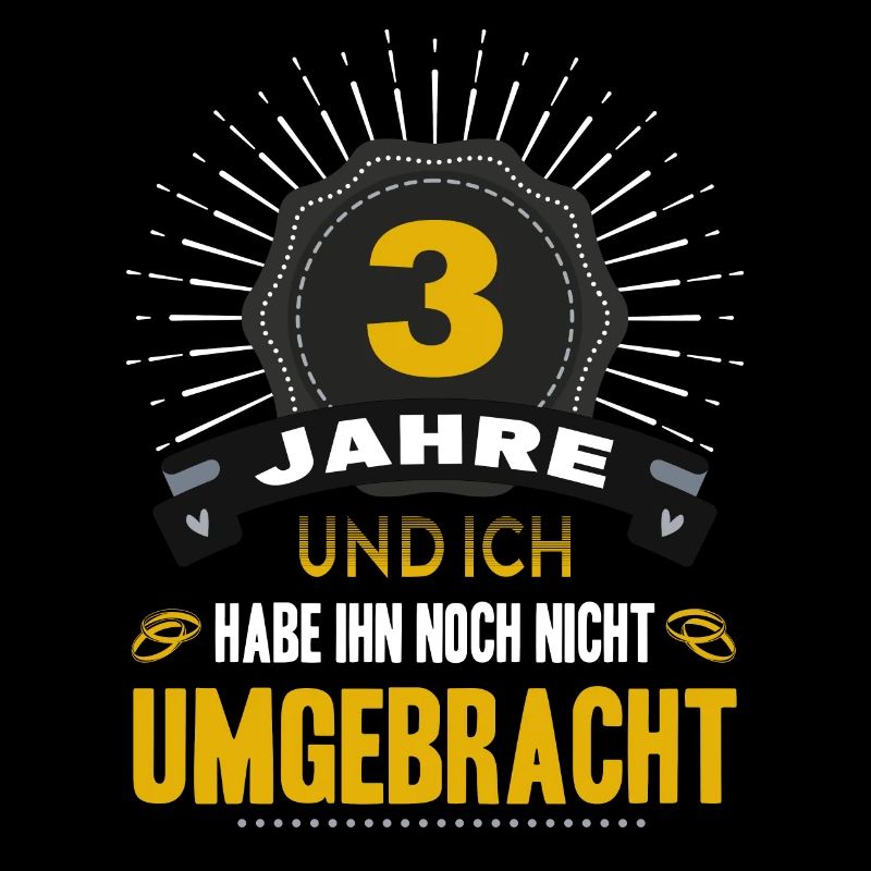 3 Hochzeitstag Ehefrau 3 Jahre Ehe Lederhochzeit