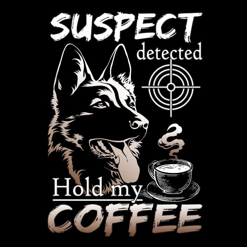 Schäfer Hund Kaffee - Schäferhunde Coffee Design