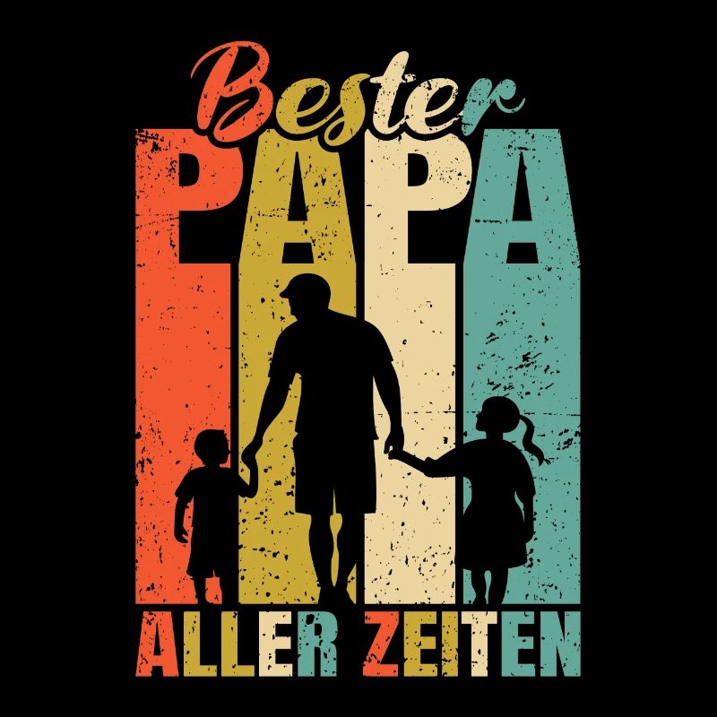 Bester Papa aller Zeiten 2 Kinder Ehemann Papa