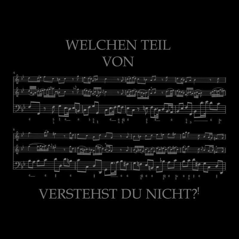 Welchen Teil von, verstehst du nicht?