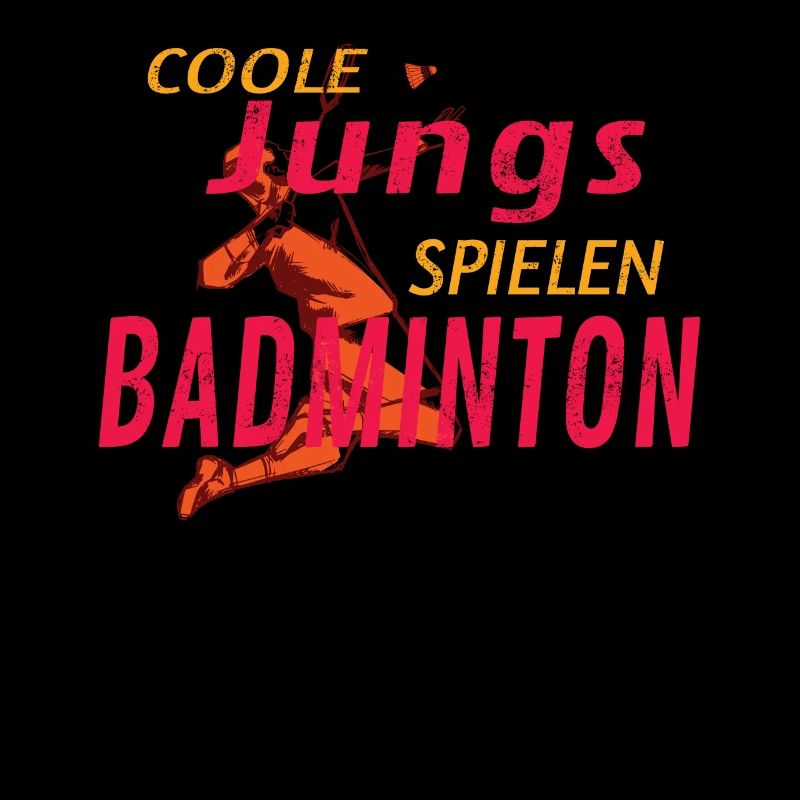 Badminton Geschenkidee Sport Design