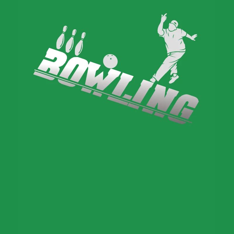 Bowling accessories with bowling motif