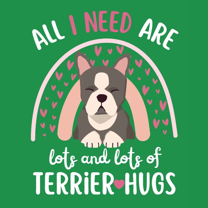 Mignon Boston Terrier Lover Kawaii