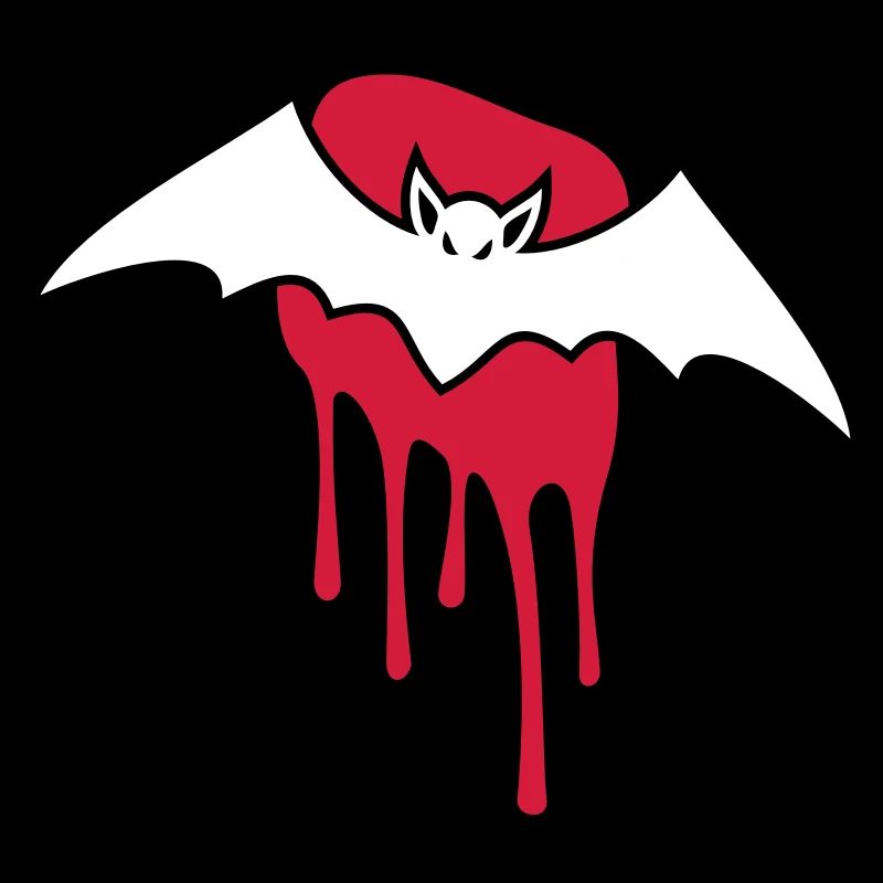 Fledermaus Blutfleck