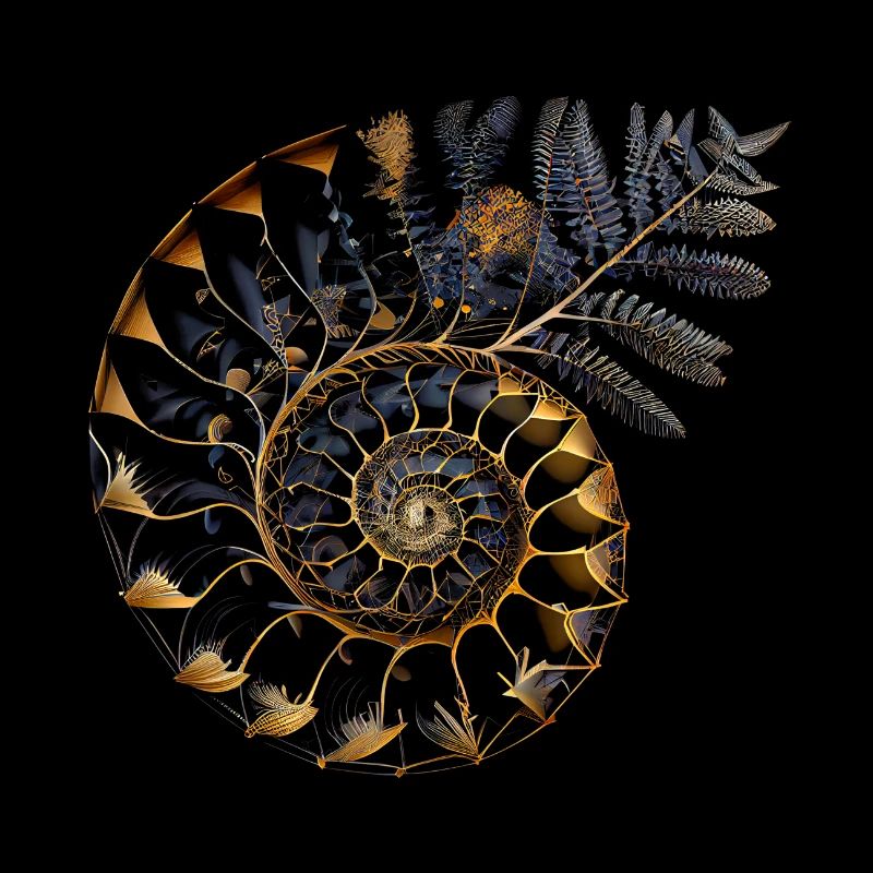 Fibonacci spiral