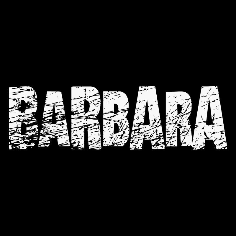 Barbara Lettering