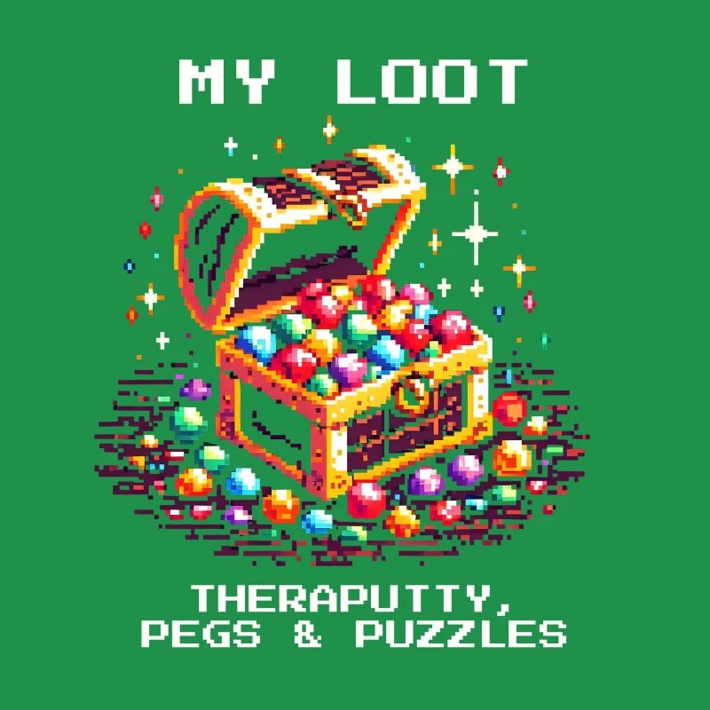 Occupational Therapy Loot Therapy Putty Puzzles Retro