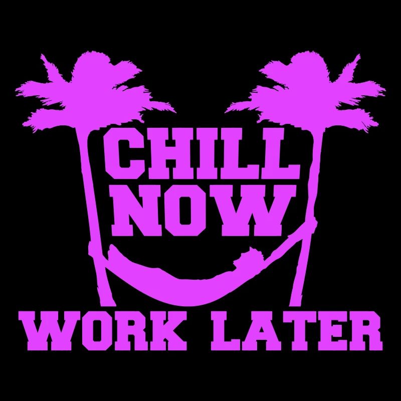 Chill Now Work Later Hammock Work Sleep