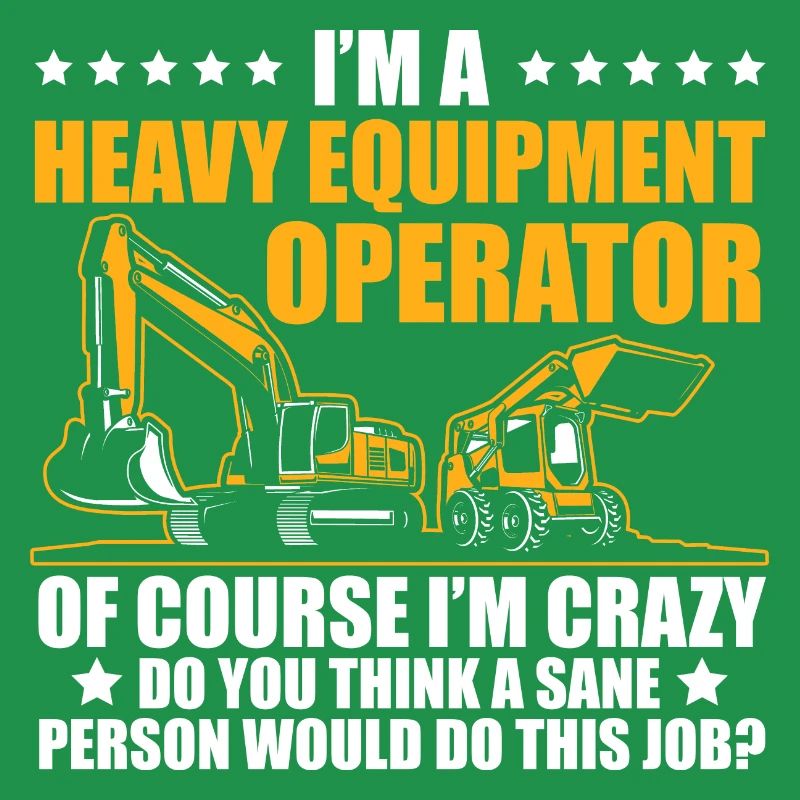 Construction machinery operator Excavator driver Excavator driver Construction workers