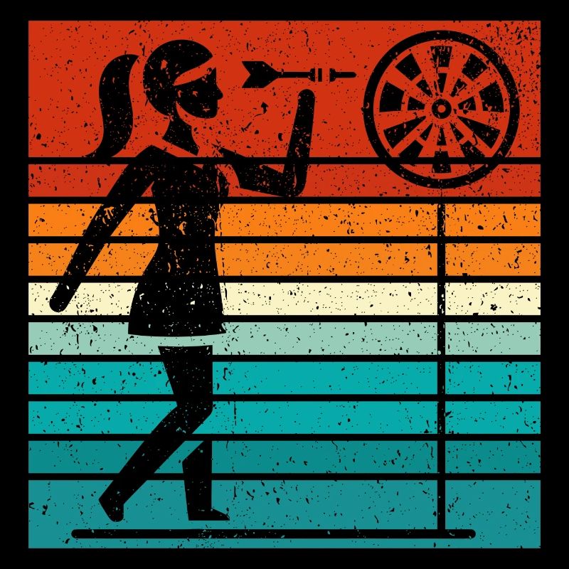 Dart Playing Ladies - Cool Gift