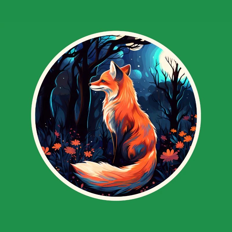 Pack animals: foxes, foxes, forest dwellers, forest animals
