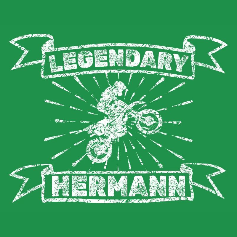 Hermann als Motorrad