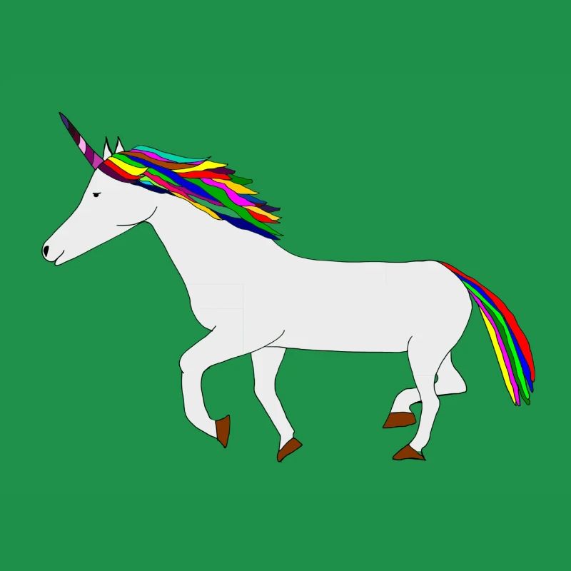 buntes Einhorn