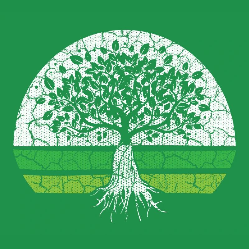 Green tree Co2 Climate Environment Energy transition Eco organic