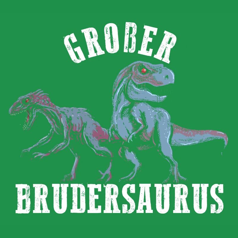 Großer Brudersaurus T-Rex Dino Geschenk Großer Bru