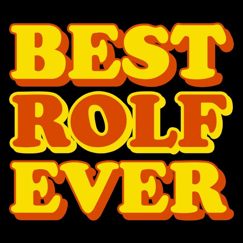 Funny gift with first name Rolf