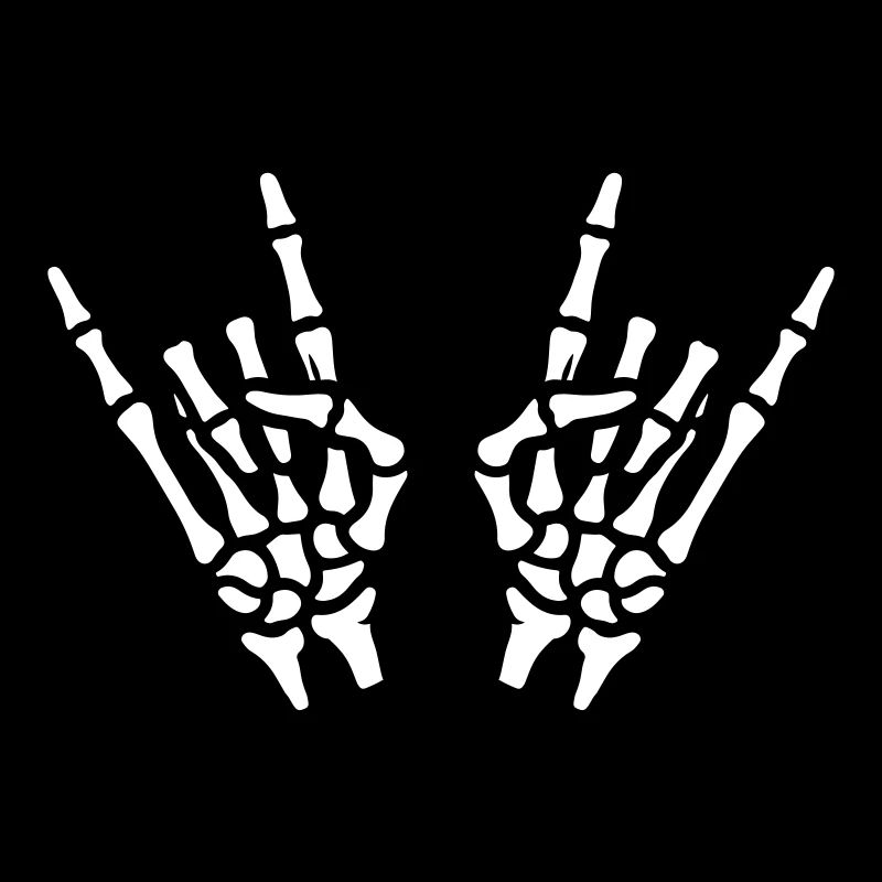 Hand Party Skeleton