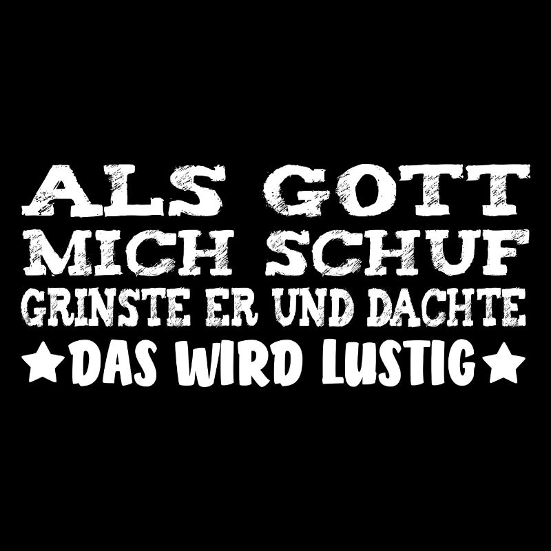 Als Gott mich schuf [white]