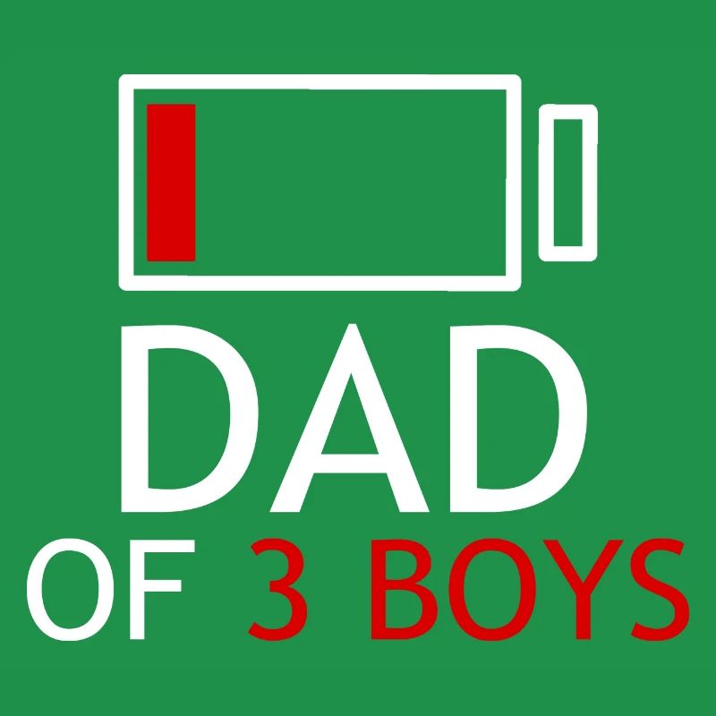 papa de 3 garçons