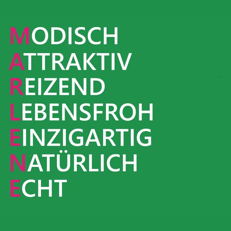 Marlene Name Geschenk