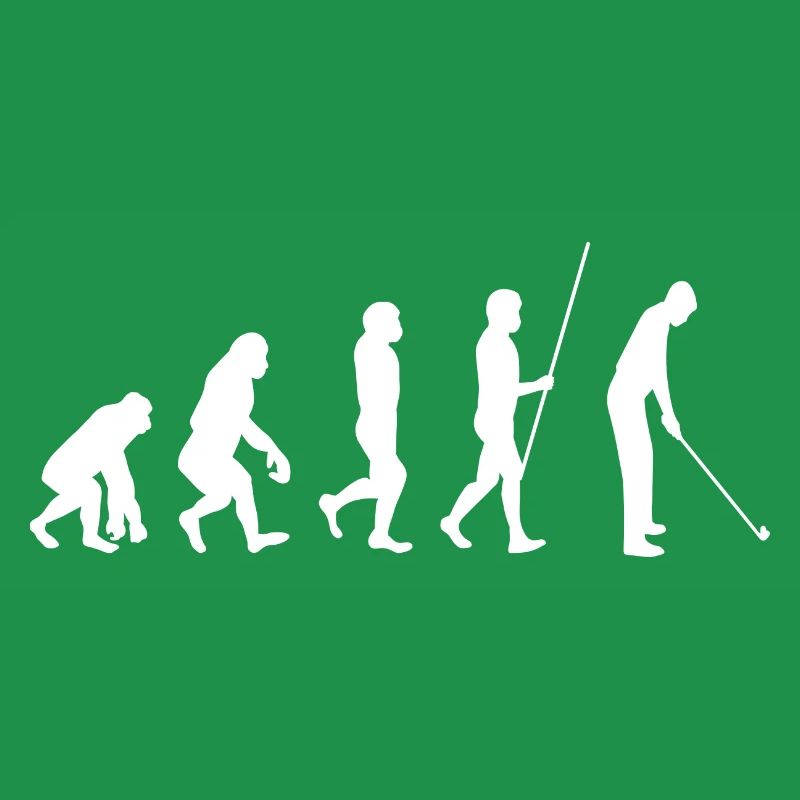 Golf Golfer Evolution Cadeau