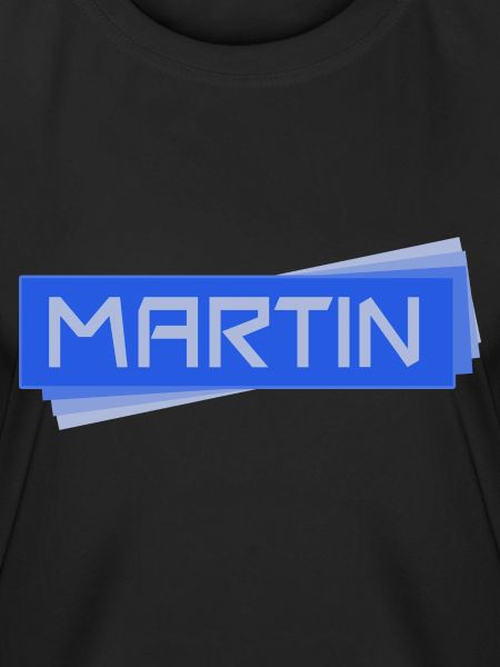 Namensschild Martin