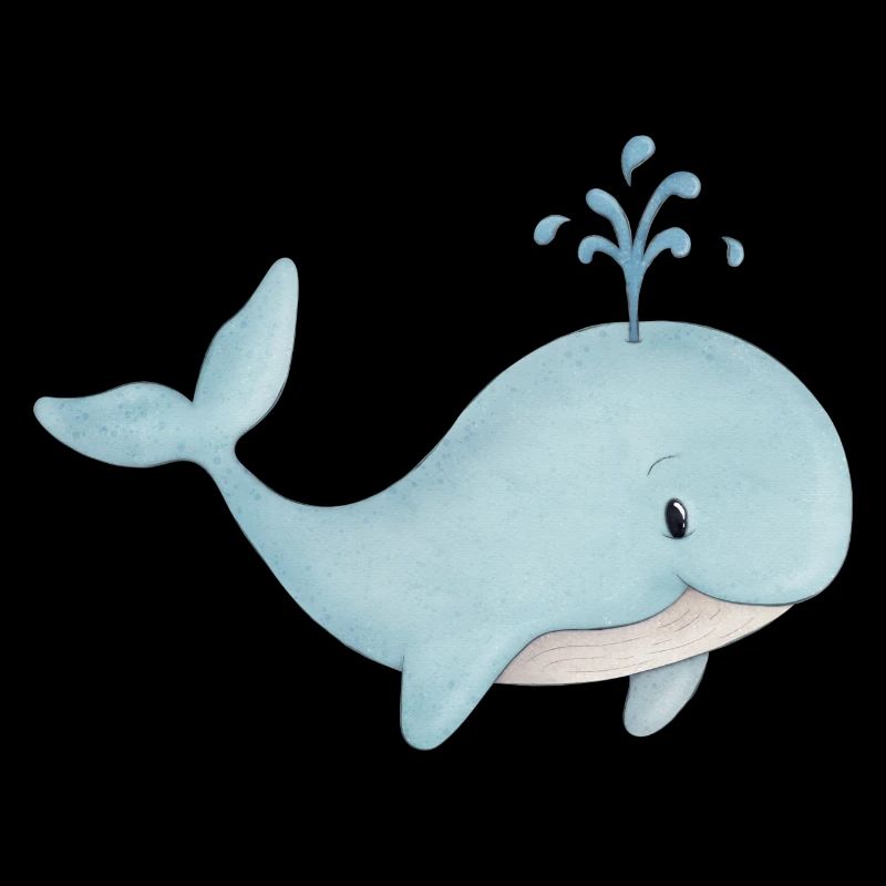 schattige walvis
