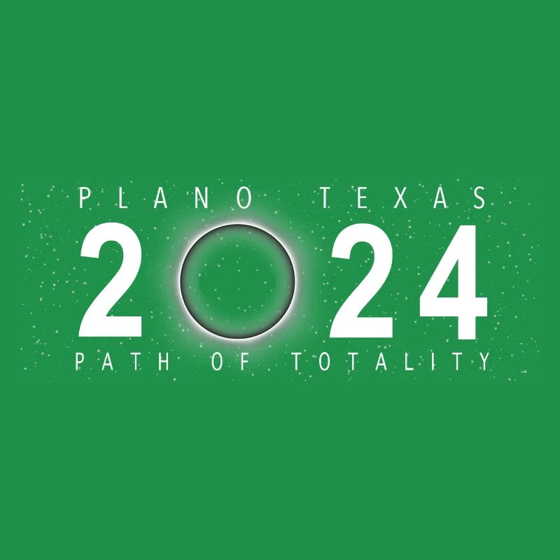 Eclipse de Soleil Plano Texas 8 avril 2024