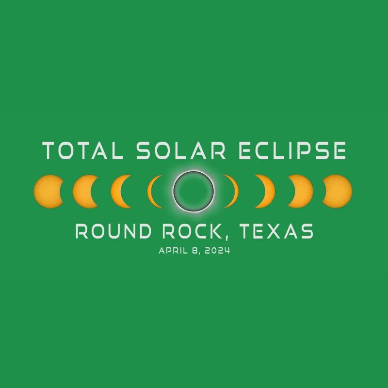 Round Rock Texas Solar Eclipse 2024 April 8