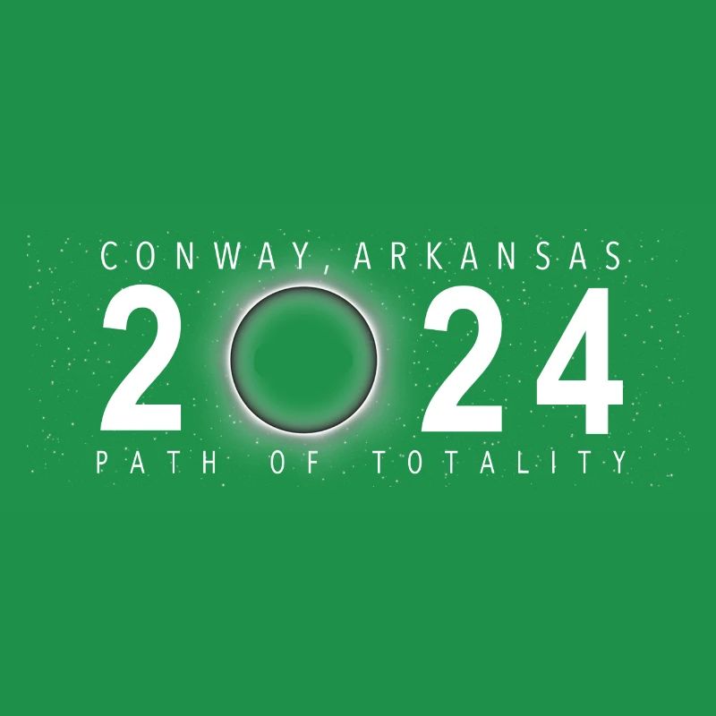 Eclipse de Soleil Conway Arkansas 8 avril 2024