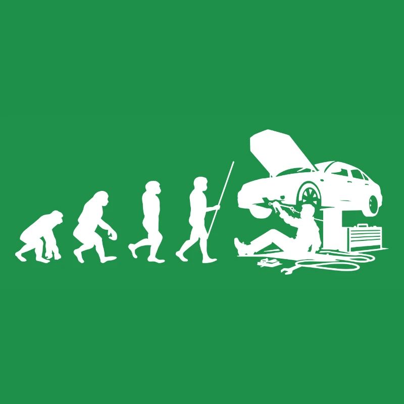 Handwerker Evolution Mechaniker