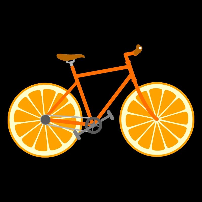 Bicycle Fruit Fruit Orange