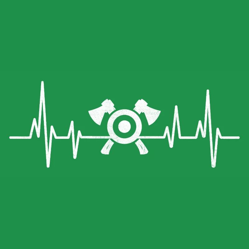 Heartbeat Axe Throwing Target Hatchet Thrower