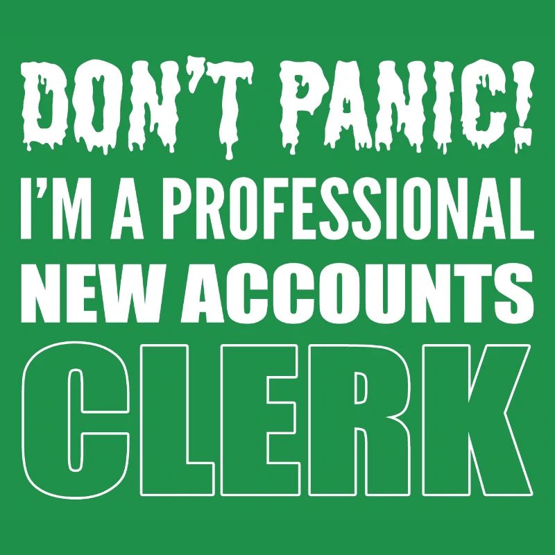 Keine Panik Admin-Assistent Geschenk
