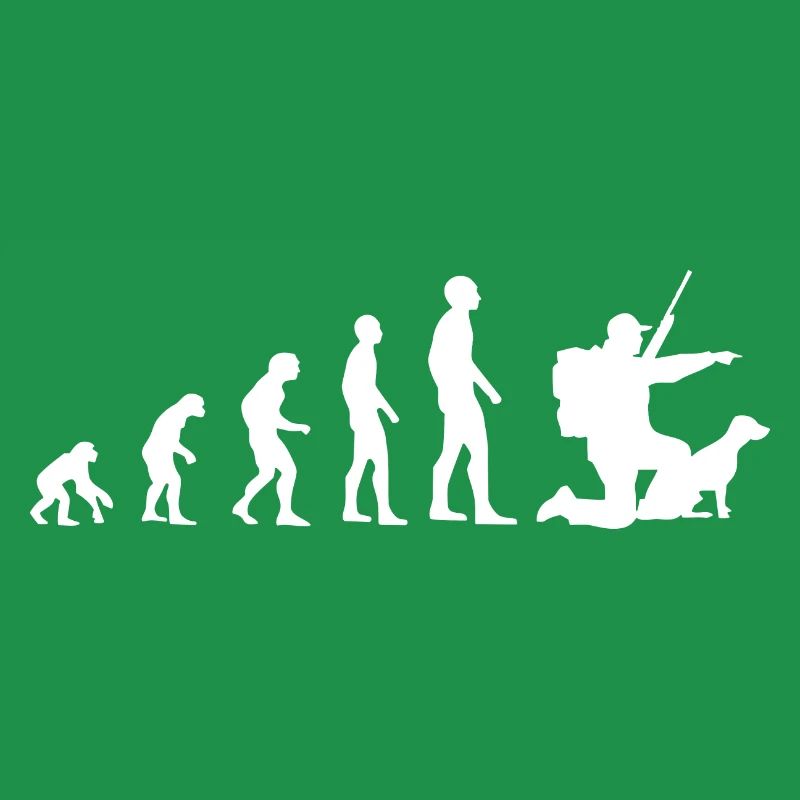 Evolution Hunting Man Humor Hunter Funny