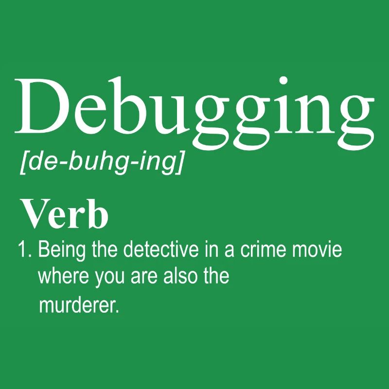 Debugging Programmierer Informatik Computer Nerd