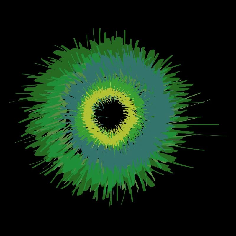 Farbe Klecks Spritzer Maler Geschenk bunt paint