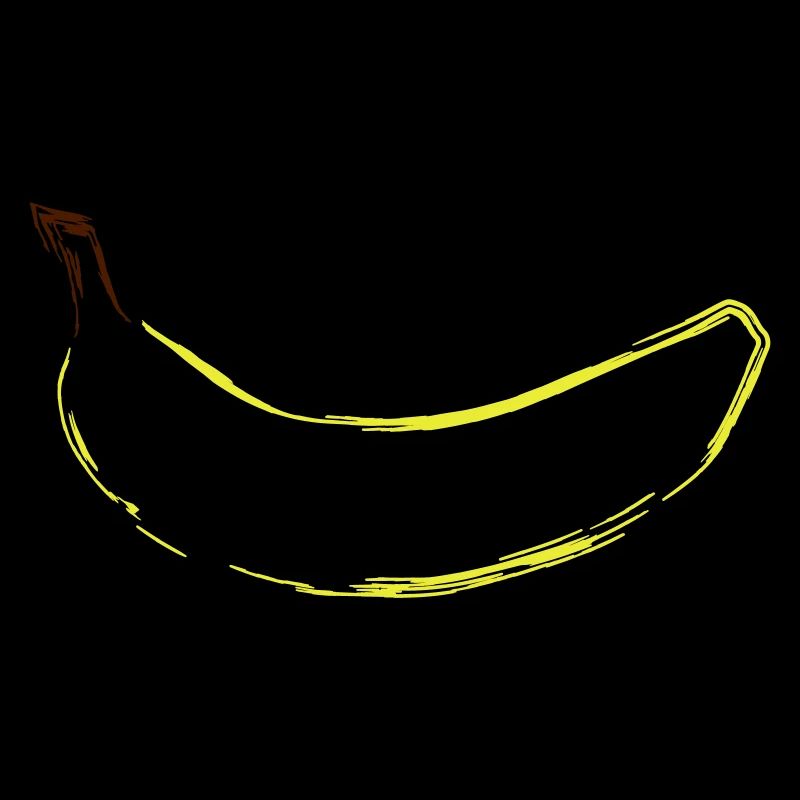 Abstrakte Banane