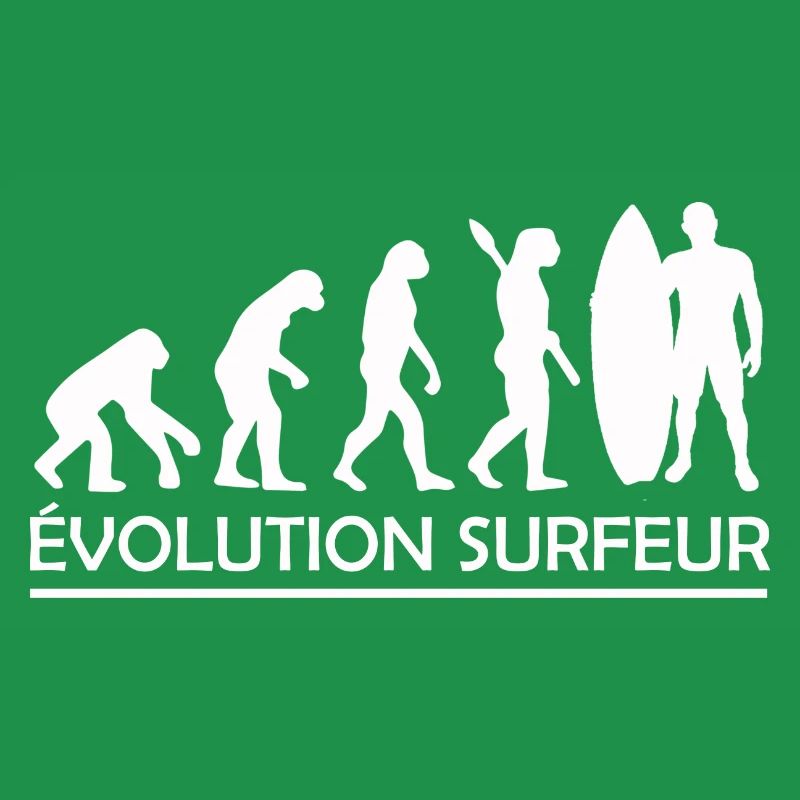 évolution surfeur / cadeau surfeur