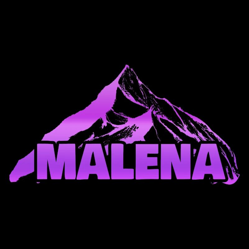 Malena as a mountain