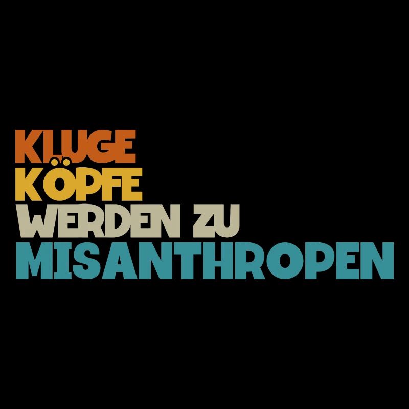 Statement Misanthrop Sarkasmus