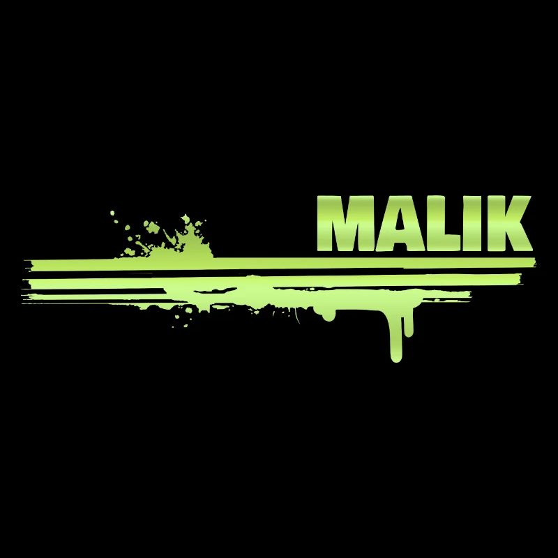 Une touche de couleur Malik