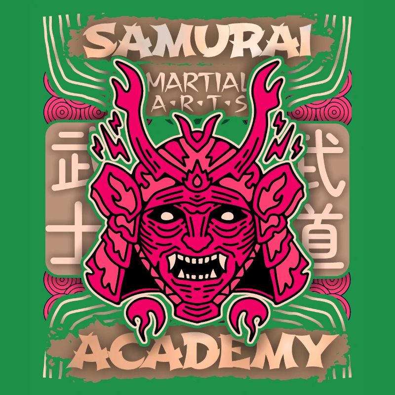 Japan Samurai-Krieger, Samurai-Academy Japan-Comic