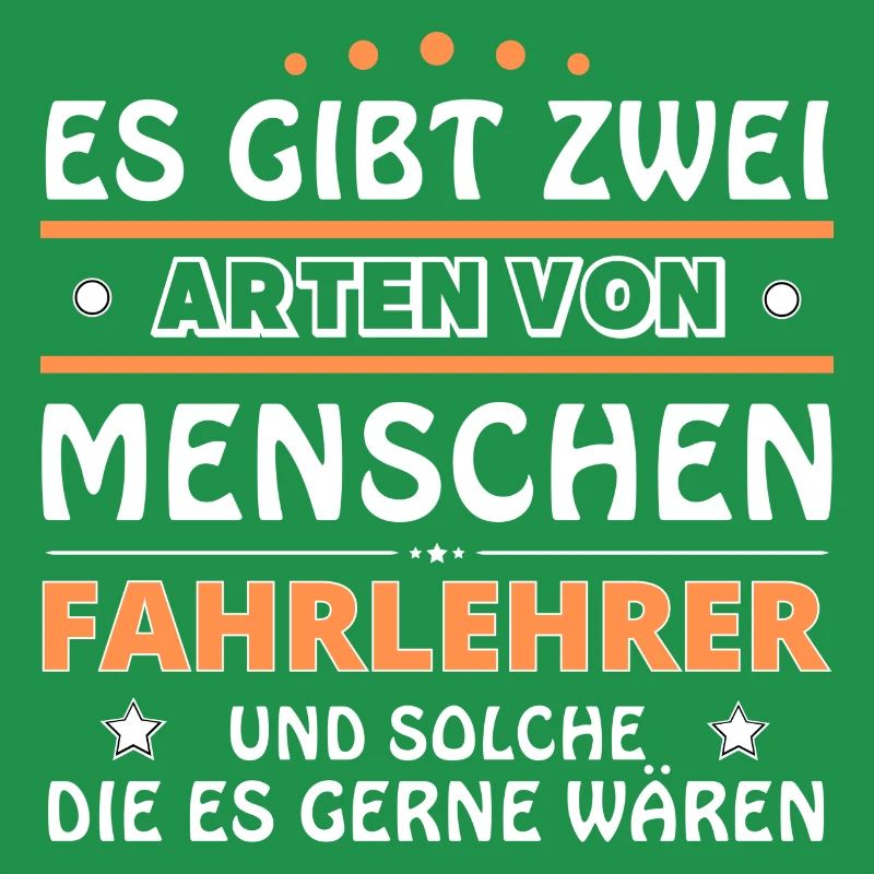 Driving Instructor Gift - Two Types of... Design