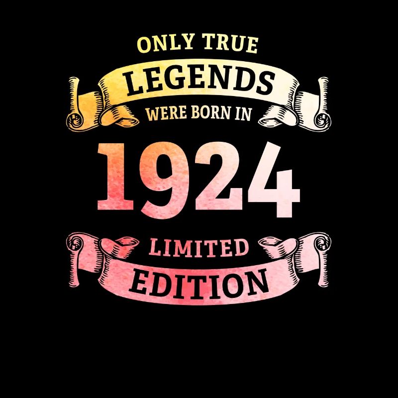 Echte Legenden wurden 1924 geboren 100. Geburtstag